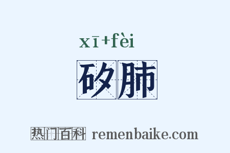 矽肺是什么意思的图片